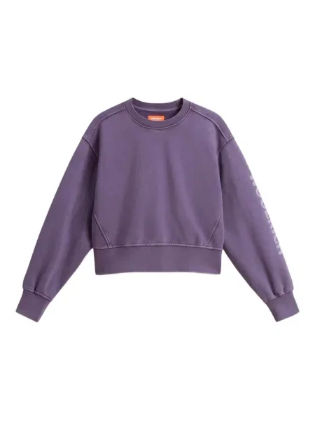 Bluza nierozpinana dziecięca Woolrich fioletowa