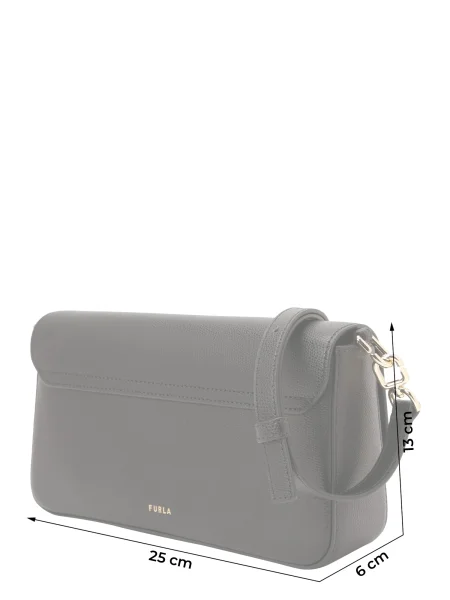 Crossbody torbica Furla črna