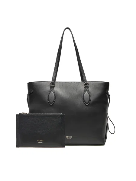 Guess bőr táska FLORENCE HWFLNC fekete