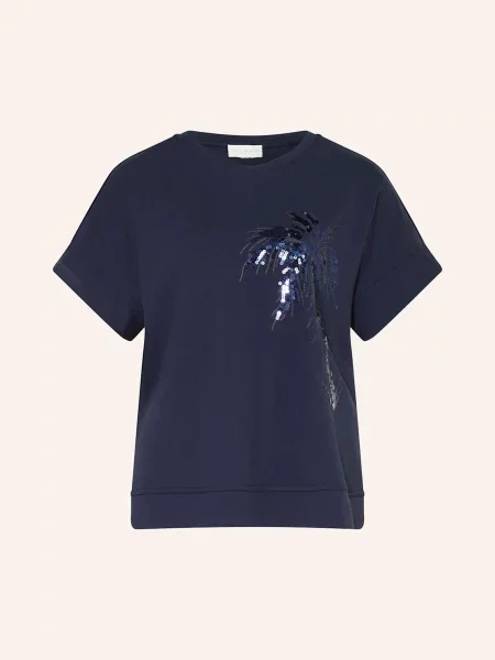 Bluza z rękawem Milano Italy granatowa