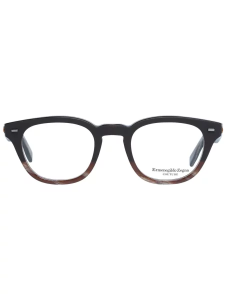 Okulary przeciwsłoneczne Ermenegildo Zegna dzwony brązowe