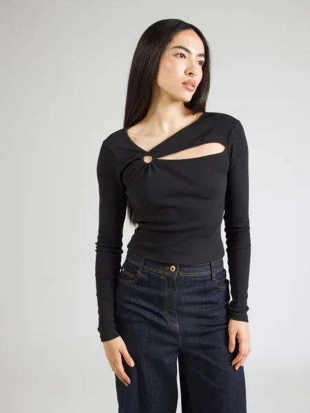 ABOUT YOU Tricou Tania' negru