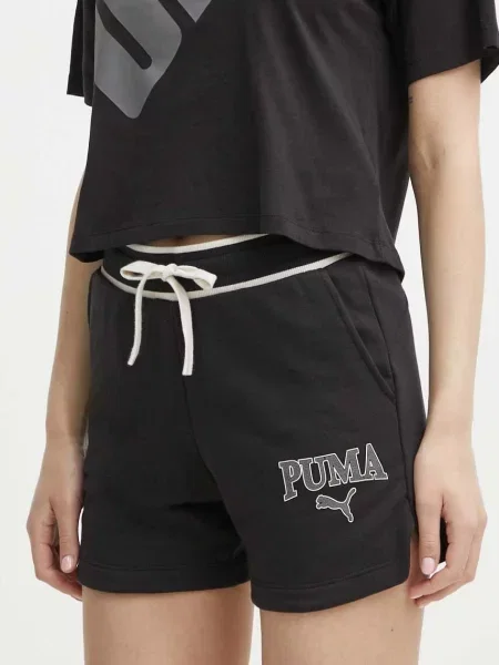 Puma Σορτς SQUAD μαύρο