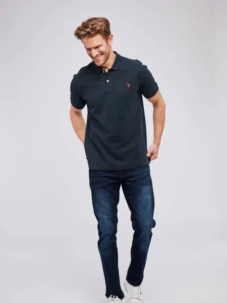 U.S. POLO ASSN. Ing UMALFRED sötétkék / cseresznyepiros