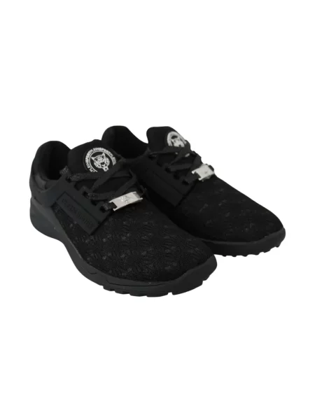 Sneakersy Plein Sport do biegania wiązane czarne