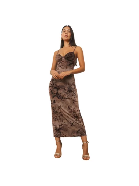 Rochie La Modeuse maro