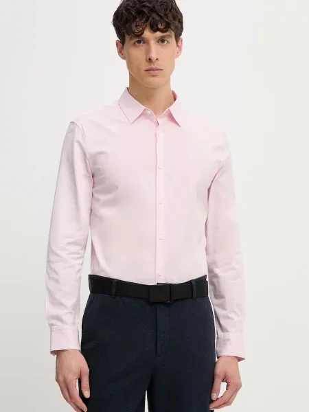 Calvin Klein Cămașă deschis roz