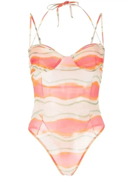 Body Jacquemus cu imagine roz