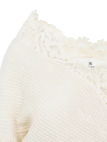 Pulover Ermanno Scervino din dantelă plic