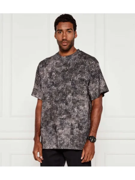 Just Cavalli Tricou | Relaxed fit maro