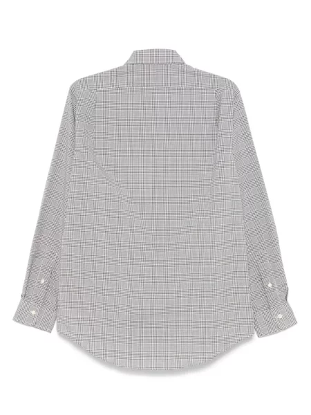 Kostkované kraťasy Polo Ralph Lauren s výšivkou červené