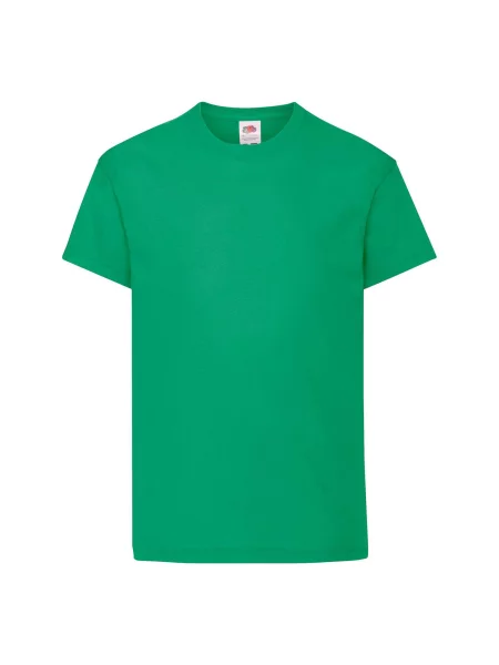Tricou copii Fruit Of The Loom verde