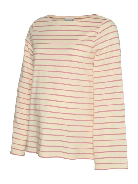 MAMALICIOUS Majica MLAMILA VITA / roza bež