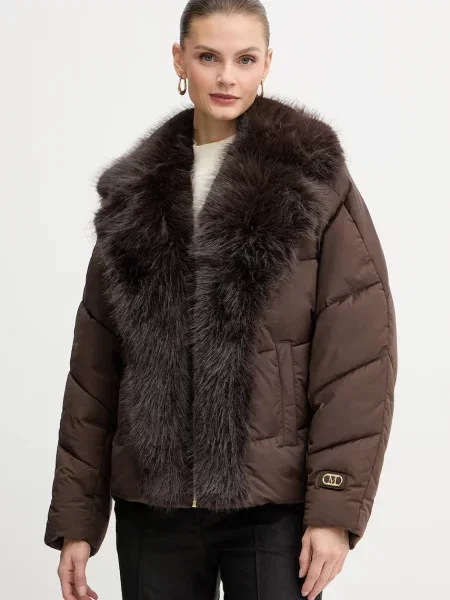 Jakna Marciano Guess ESTELLA za zimu smeđa