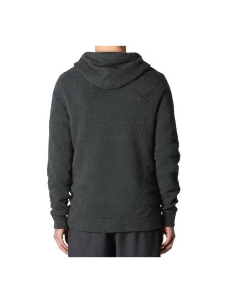 Bluza z kapturem Roberto Collina z kapturem czarna