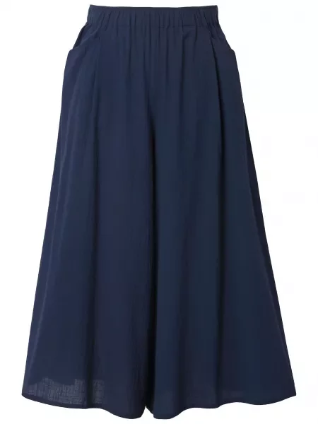 Ulla Popken Pantaloni marin albastru