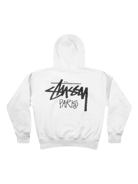 Hanorac cu glugă Stüssy gri