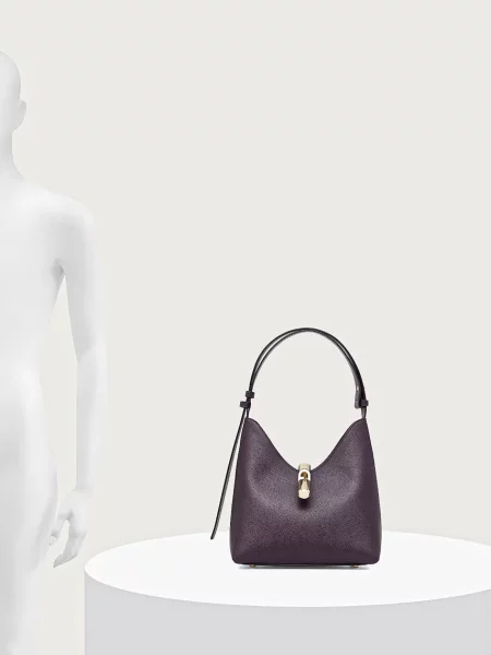 Кожаная сумка хобо Furla