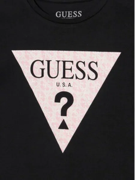 Srajca Guess s kratkimi rokavi črna