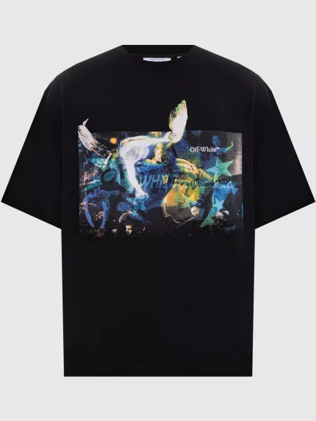 Футболка Caravaggio Off-white чорний