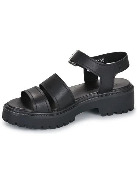 Pantofi Timberland din piele streetstyle cu strasuri negru