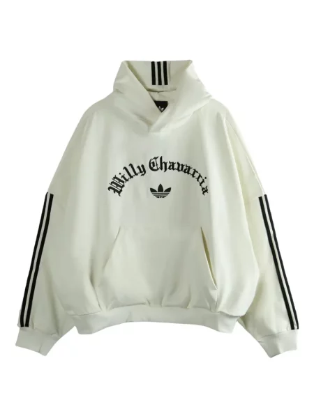 Fleece ριγέ sneakers Adidas με σχέδιο γκρι