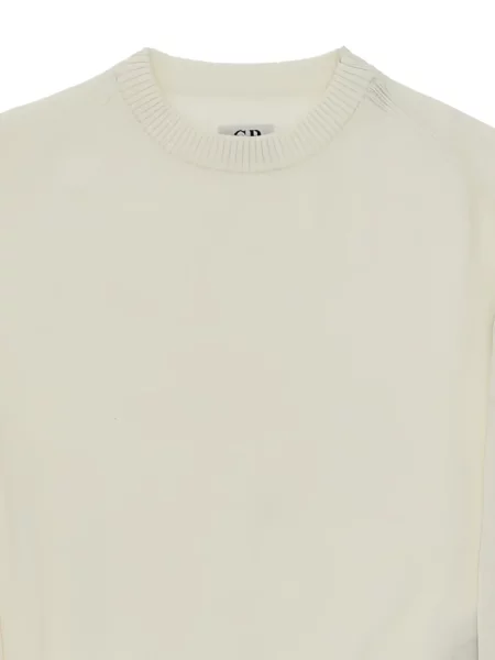 Sweter dziecięcy C.p. Company biały