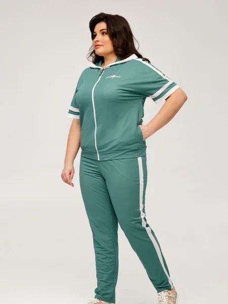 Спортивний комплект All Posa світло-зелений віскоза/нейлон зелений