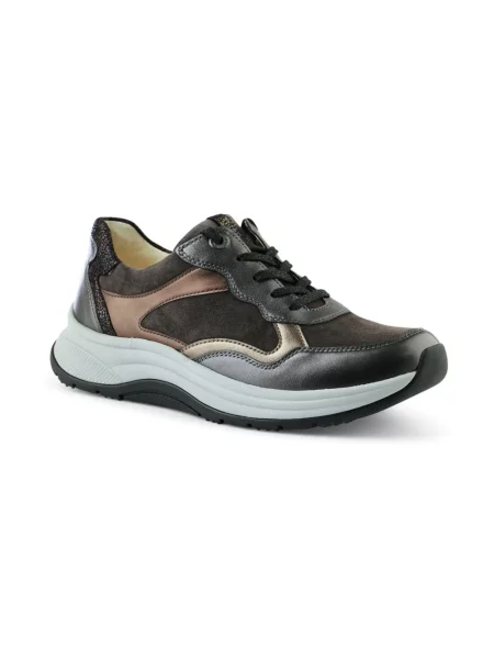 Sneakersy Ganter sznurowane skórzane