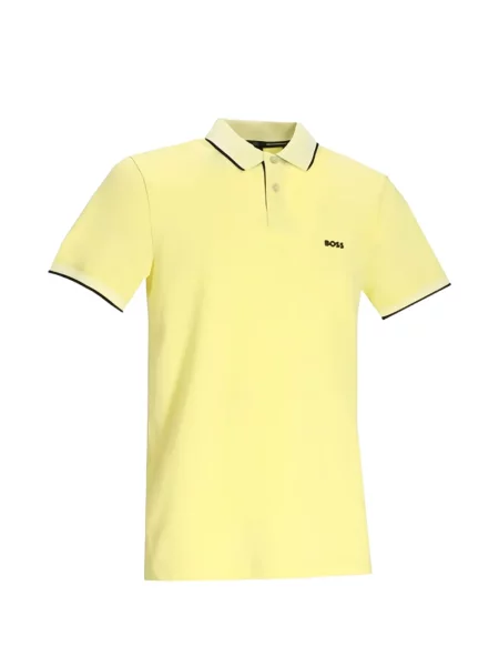 Tricou polo Boss galben