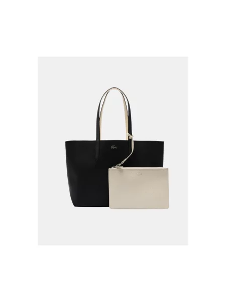 Geantă Lacoste negru