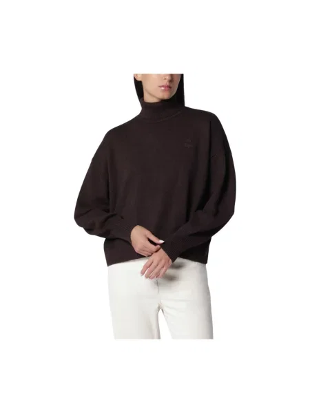 Sweter Marant Etoile brązowy