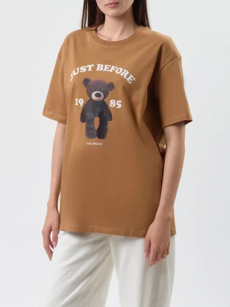 Футболка J.b4 Just Before коричнева