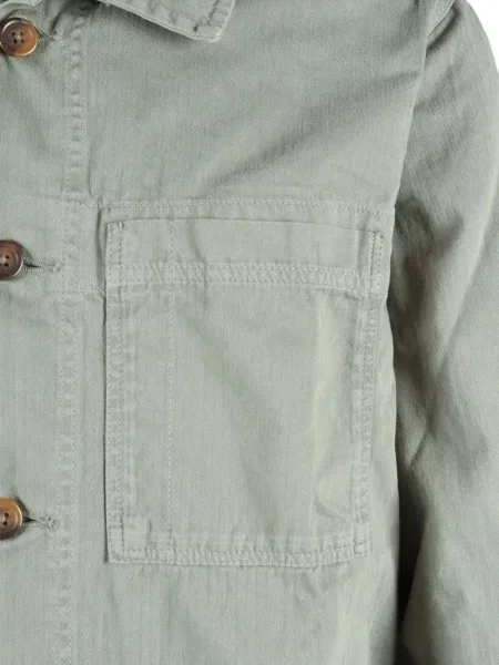 Риза Sebago с десен рибена кост зелено