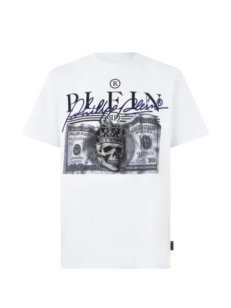 Tricou Philipp Plein alb