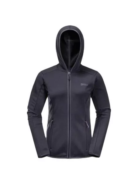 Bluza polarowa Jack Wolfskin Baiselberg czarna