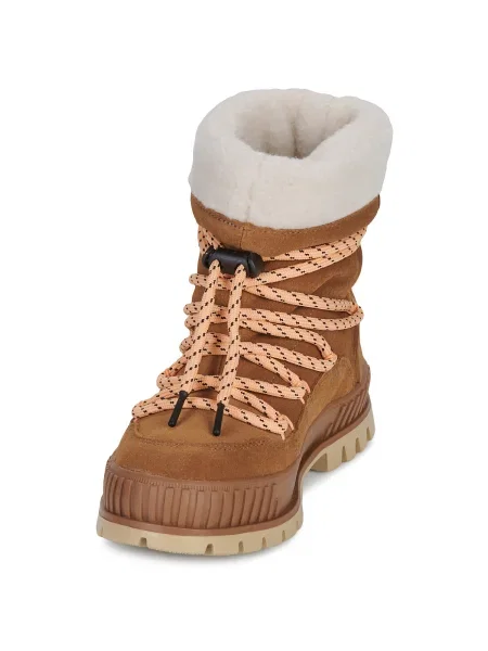 Dámske snehové topánky Palladium Pallashock Hiver dear brown hnedá