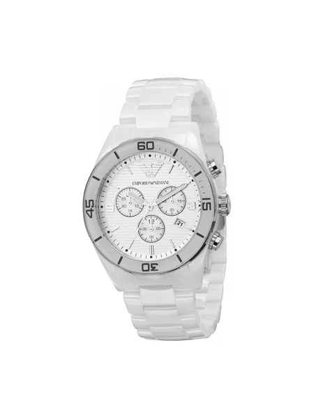 Zegarek Emporio Armani biały