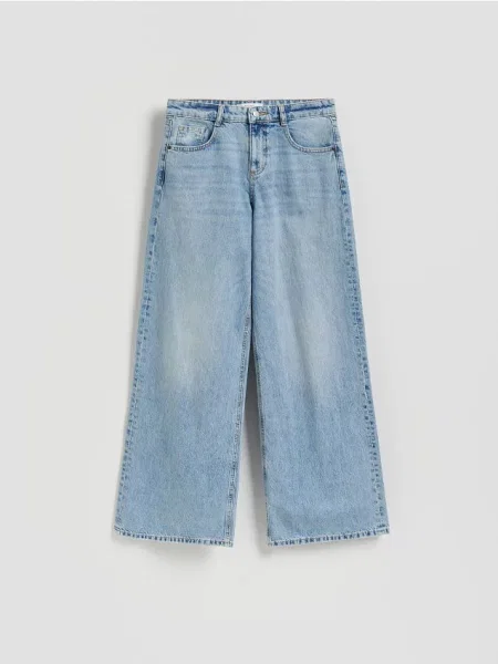 Reserved Джинси baggy fit синій