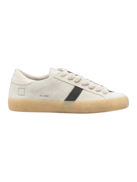 Sneakersy D.a.t.e. zamszowe beżowe