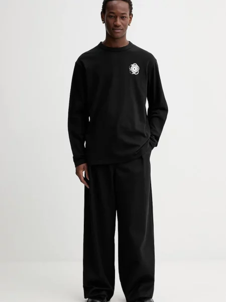 Лонгслив Kenzo с принтом черный