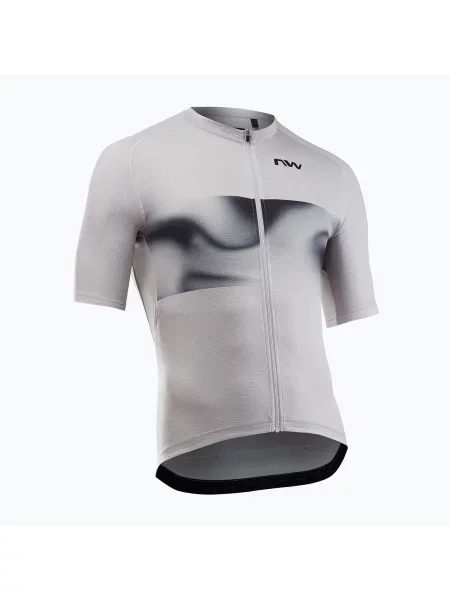 Футболка велосипедна Northwave Force Evo light grey сіра