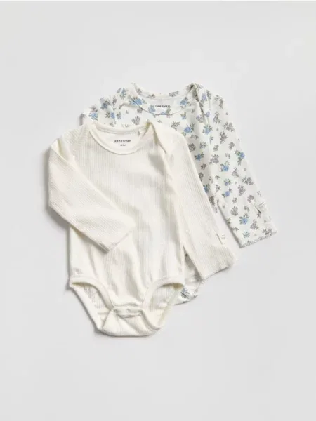 Reserved боді 2 шт. різнобарвний 