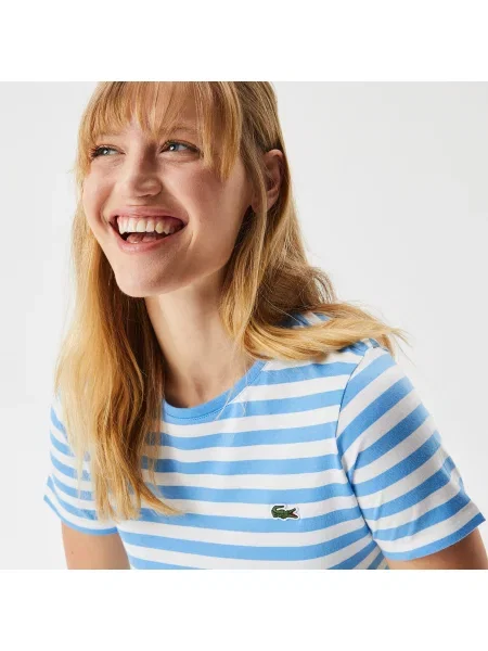 Lacoste футболка блакитна