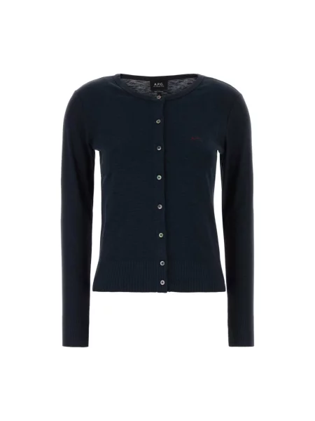 Kardigan A.p.c. niebieski