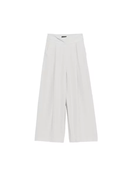 Spodnie Emporio Armani szare