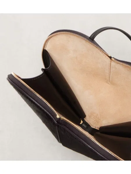 Geantă Alaïa maro
