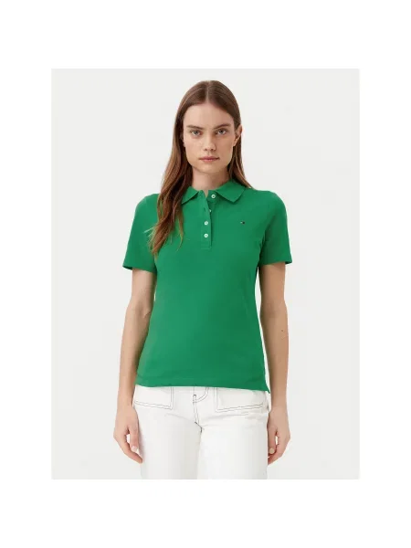 Tommy Hilfiger Polo marškinėliai žalia