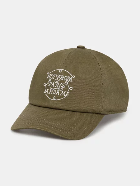Шапка с козирка Drôle de Monsieur La Casquette Slogan Tresses зелено