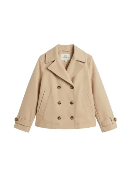 Płaszcz Woolrich beżowy